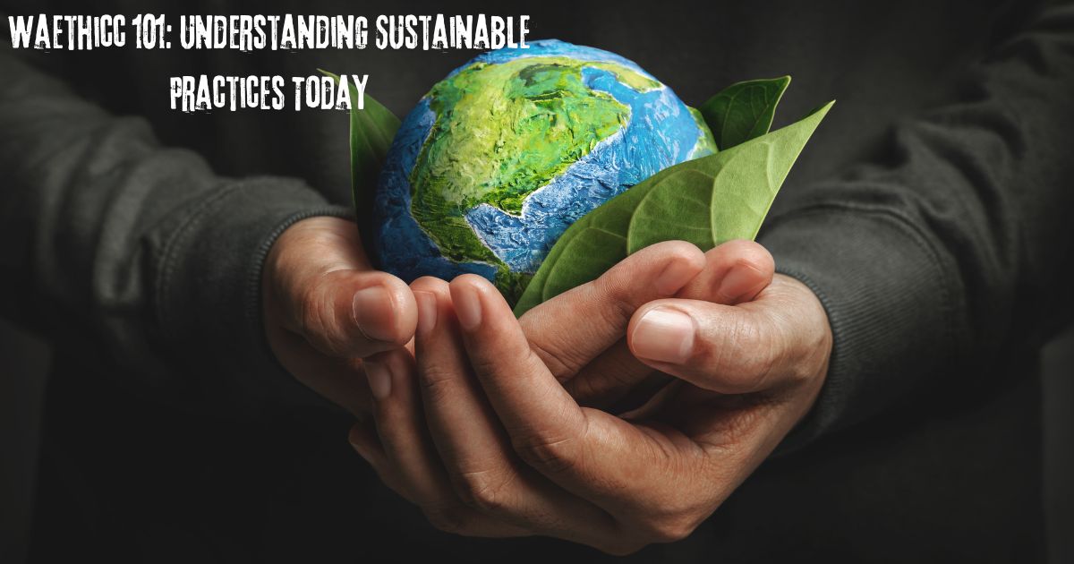 Waethicc 101: Understanding Sustainable Practices Today